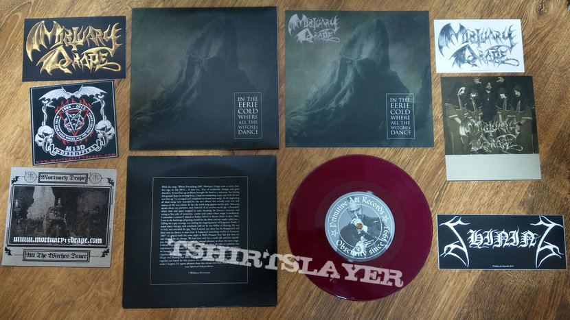 Shining / Mortuary Drape ‎– In The Eerie Cold Where All The Witches Dance (Purple 7&quot; EP) Ltd. 