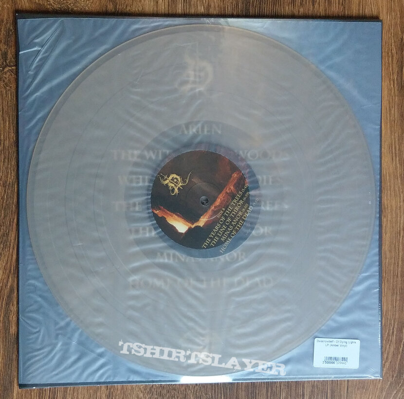 DWARROWDELF ‎– Of Dying Lights (Amber Vinyl) Ltd. 195 copies