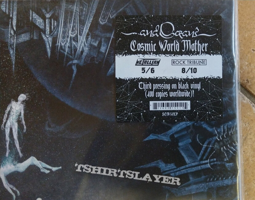 ...AND OCEANS ‎– Cosmic World Mother (Black Vinyl) Ltd. 400 copies