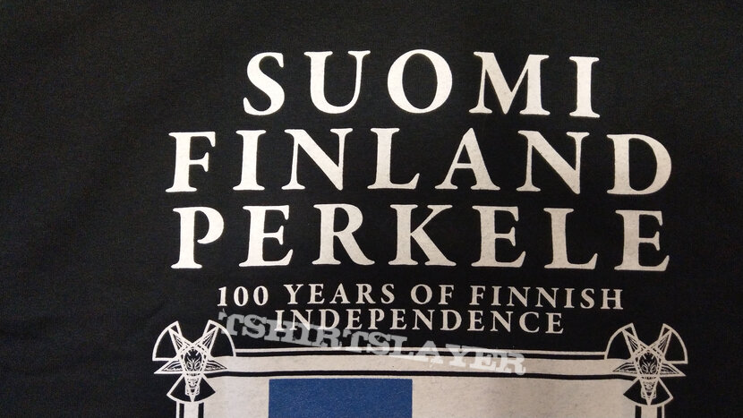 IMPALED NAZARENE - Suomi Finland Perkele 100 Years (T-shirt)