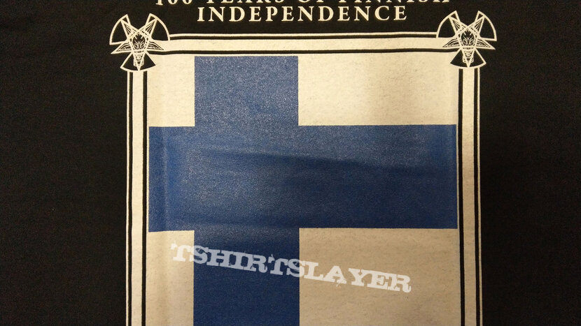 IMPALED NAZARENE - Suomi Finland Perkele 100 Years (T-shirt)