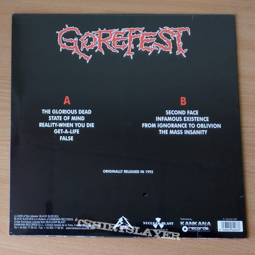 Gorefest ‎– False (180 Gr. Vinyl)