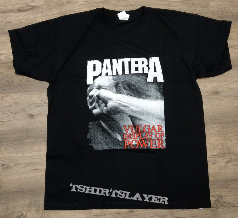 Pantera, PANTERA - Vulgar Display Of Power (T-Shirt) TShirt or Longsleeve  (Sir Gorgoroth's) | TShirtSlayer