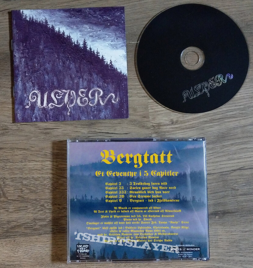 ULVER ‎– Bergtatt - Et Eeventyr I 5 Capitler (2nd Press CD)