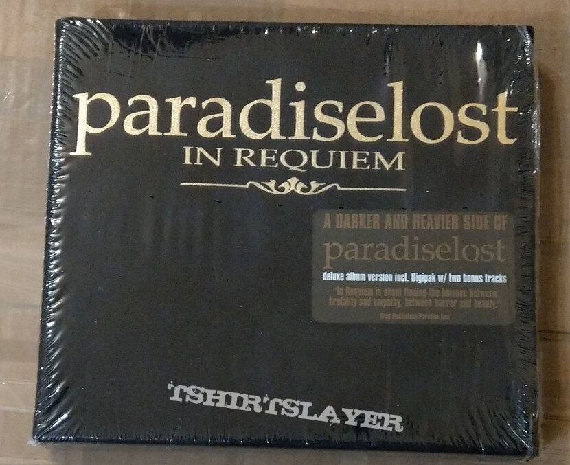 PARADISE LOST ‎– In Requiem (Black Velvet Clambox)