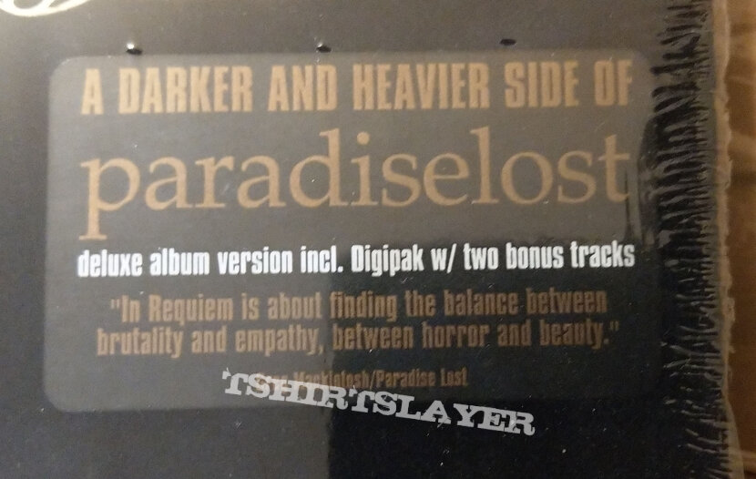 PARADISE LOST ‎– In Requiem (Black Velvet Clambox)