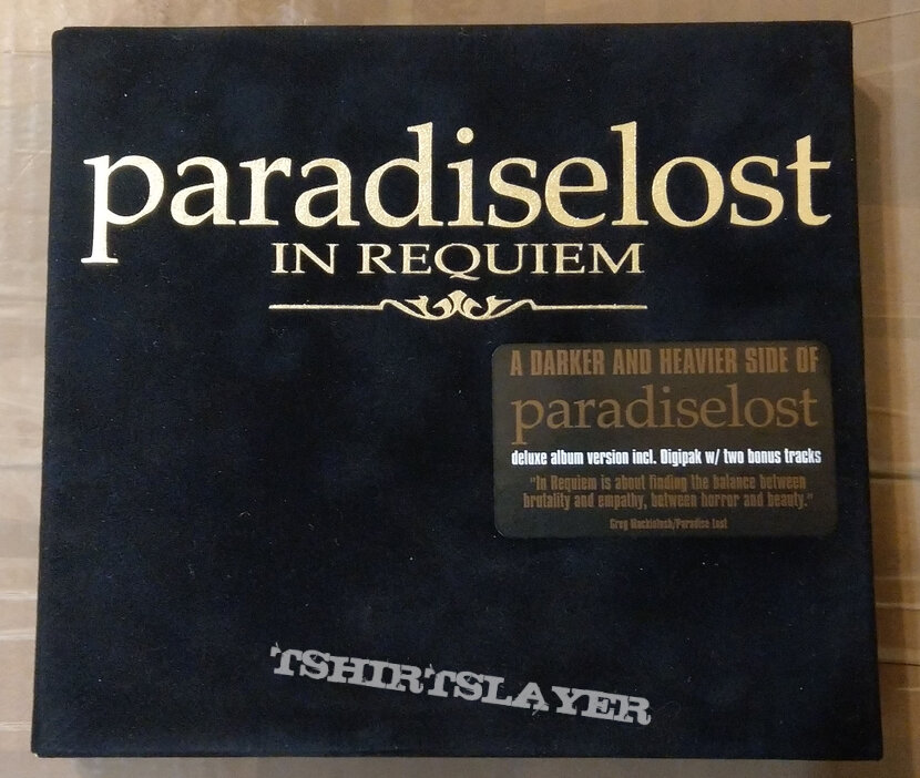 PARADISE LOST ‎– In Requiem (Black Velvet Clambox)
