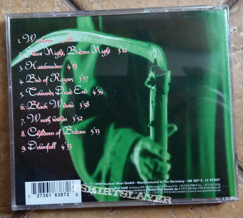 CHILDREN OF BODOM ‎– Hatebreeder (NO IFPI CD)