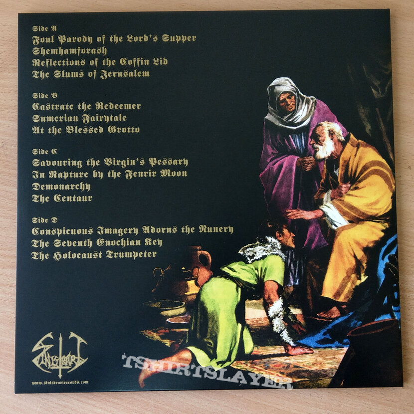 GRAND BELIAL&#039;S KEY – Mocking The Philanthropist (Double Black Vinyl)