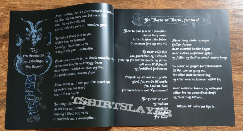 MYRHOLT ‎– Blandede Meninger Og Aforismer (180g Silver Black Marbled Vinyl) Ltd. 100