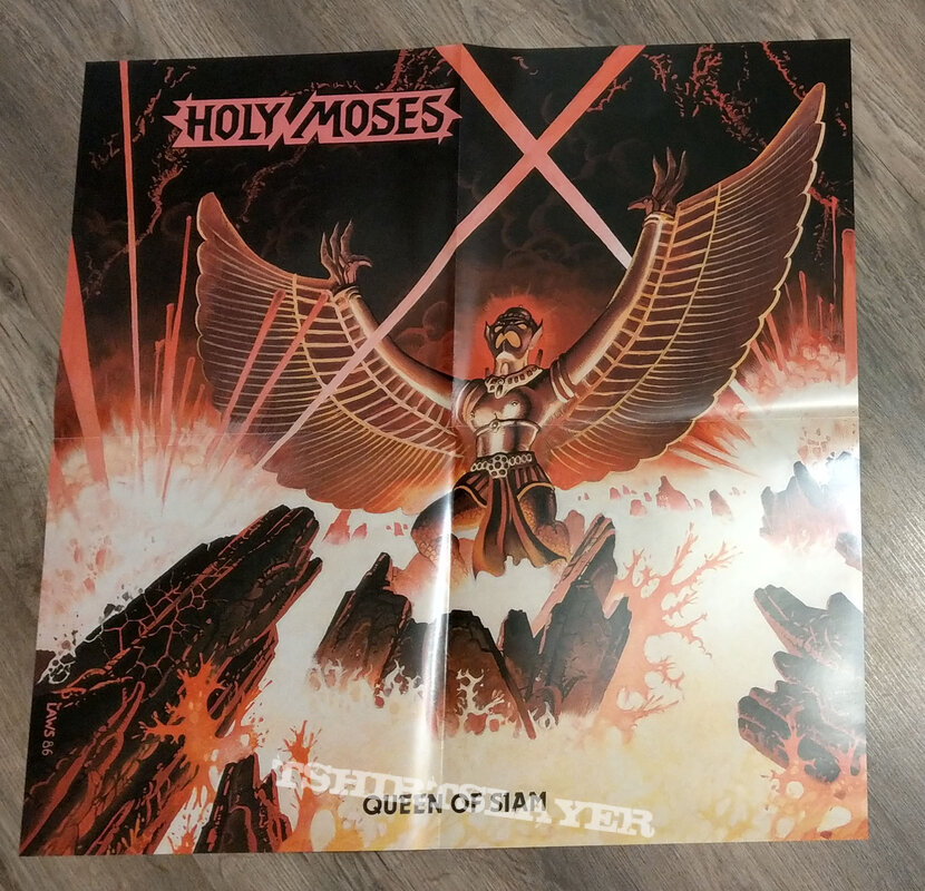 HOLY MOSES – Queen Of Siam (12&quot; + 7&quot; Black Vinyl) Ltd. 200 Copies