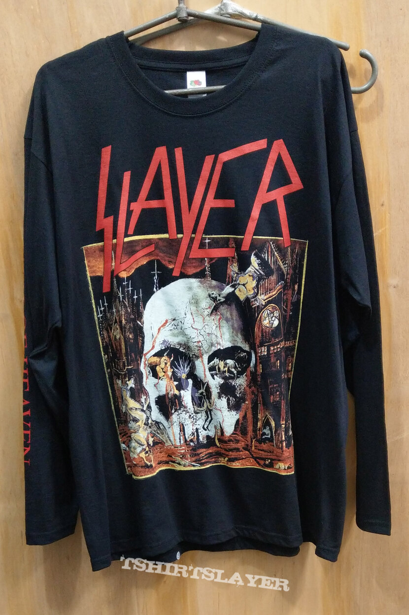 Slayer - South of Heaven (Long Sleeve) | TShirtSlayer TShirt and ...