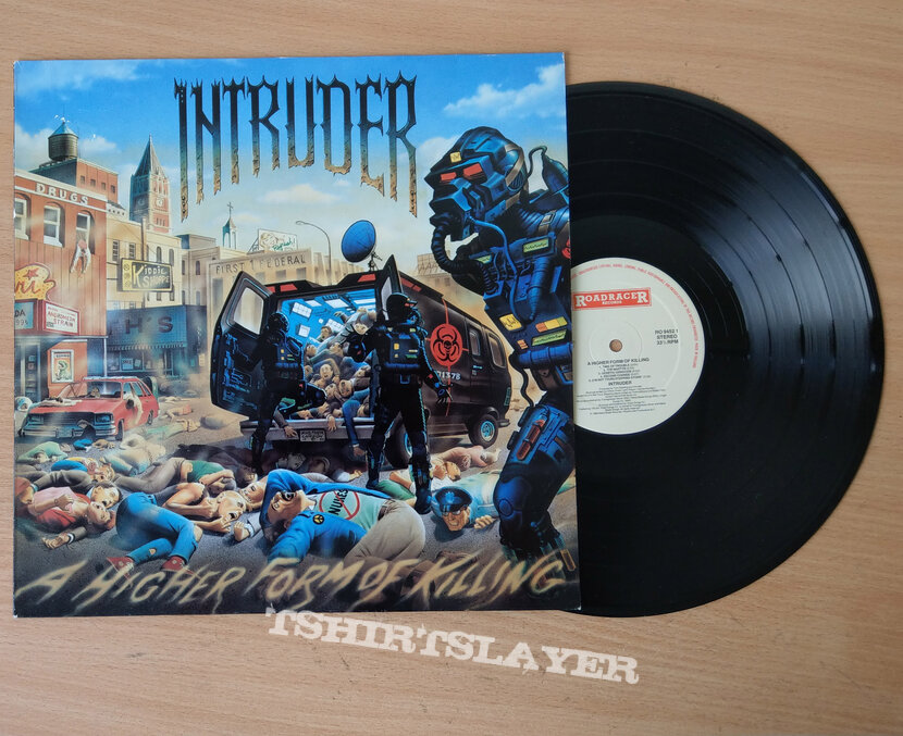 INTRUDER ‎– A Higher Form Of Killing (Black Vinyl) 1st Press