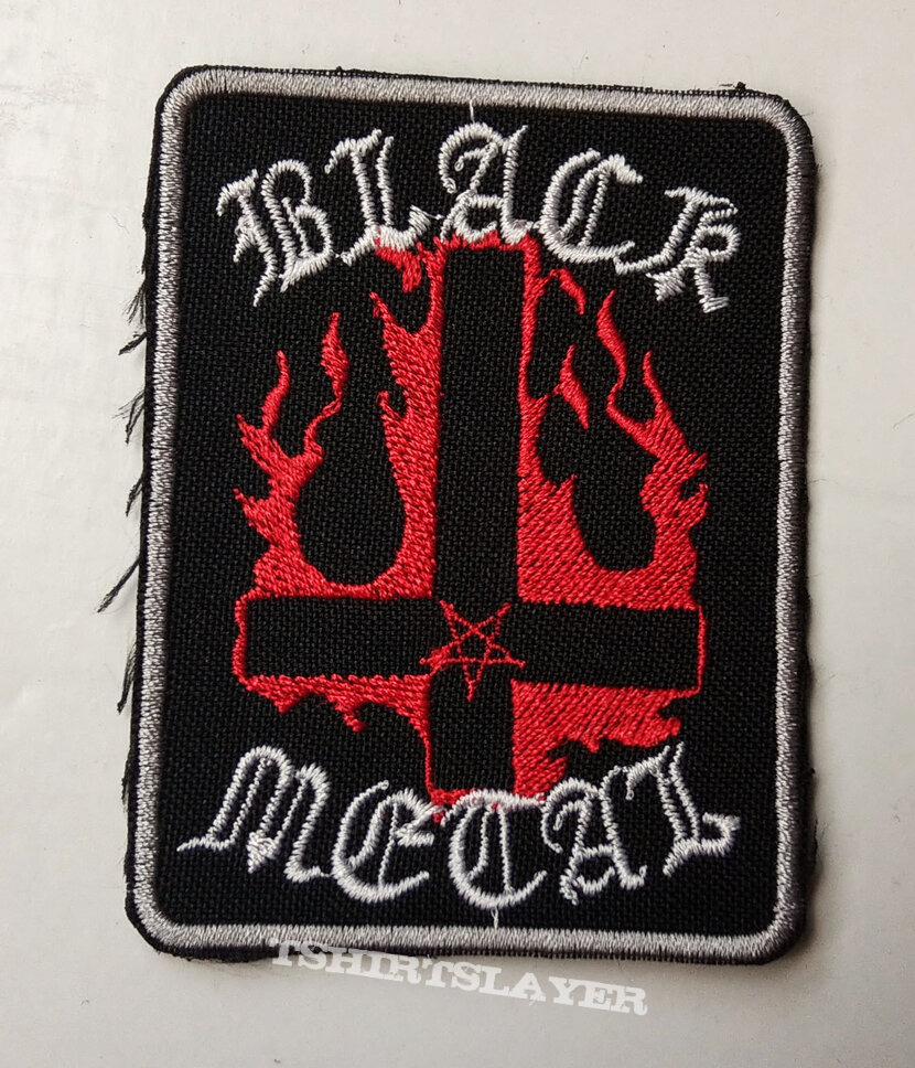 BLACK METAL 63X80 mm (embroidered)