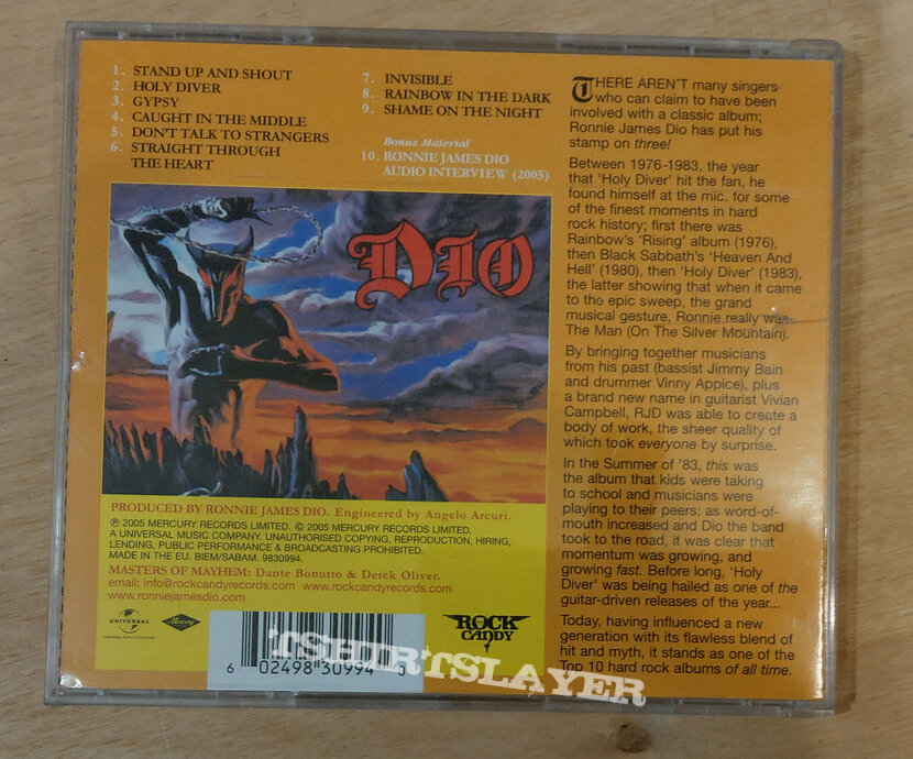 DIO - Holy Diver (Audio CD)