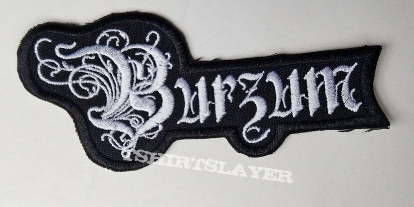 BURZUM - New Logo 125X55 mm (embroidered)