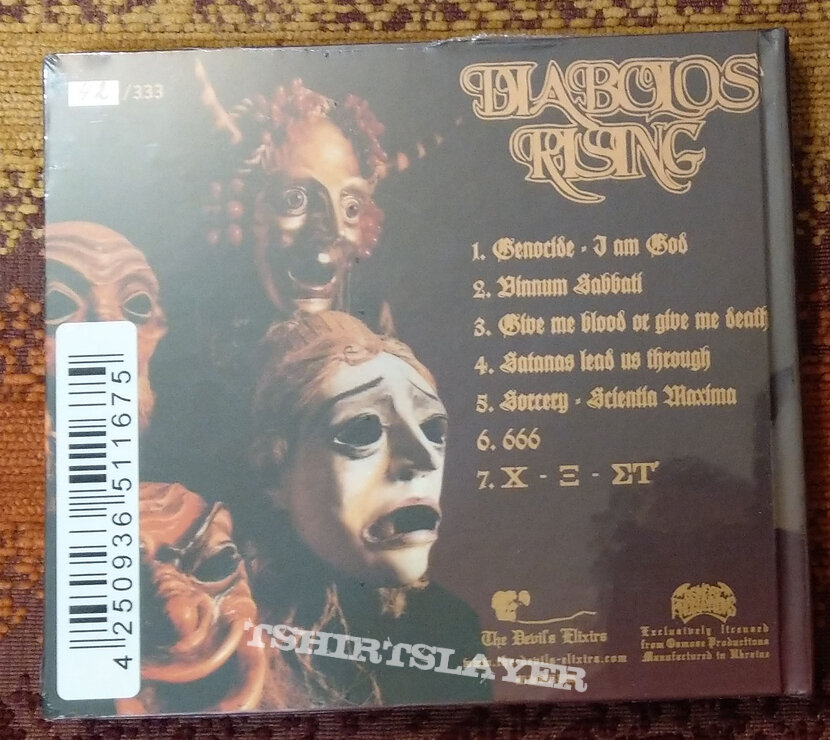 Diabolos Rising - 666 (Digidook CD)