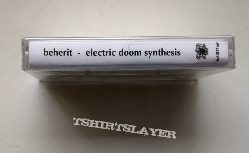 BEHERIT – Electric Doom Synthesis (Handnumbered MC Tape) Limited to 177 copies