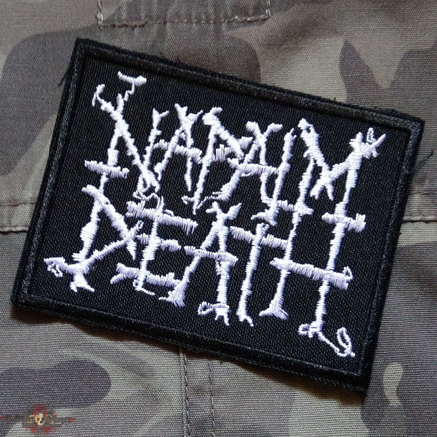 NAPALM DEATH - Logo (embroidered patch)