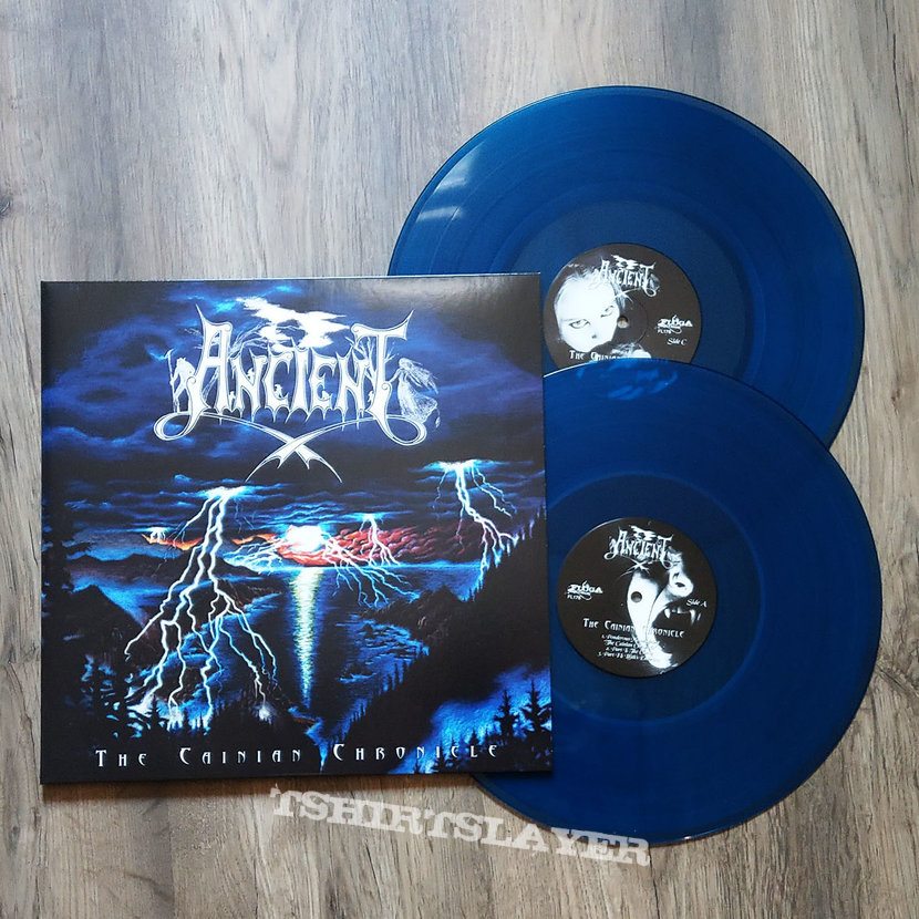 ANCIENT ‎– The Cainian Chronicle (Double Blue Sea Vinyl)