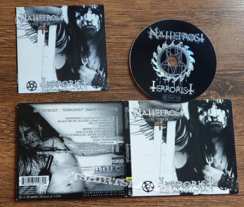 NATTEFROST ‎– Terrorist - Nekronaut Pt. 1 (Digipack CD)
