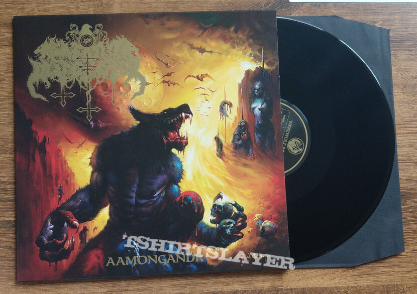 SATANIC WARMASTER ‎– Aamongandr (Black Vinyl) Ltd. 1000 copies
