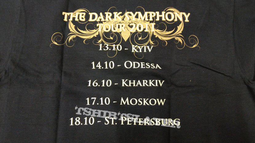 HAGGARD - The Dark Symphony Tour 2011 (Tour T-Shirt)