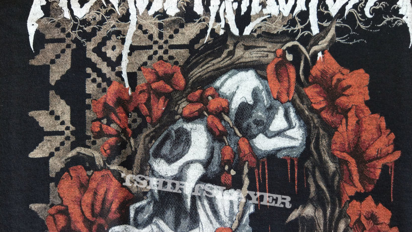 NOKTURNAL MORTUM - Skull and Poppies (Girly T-Shirt)