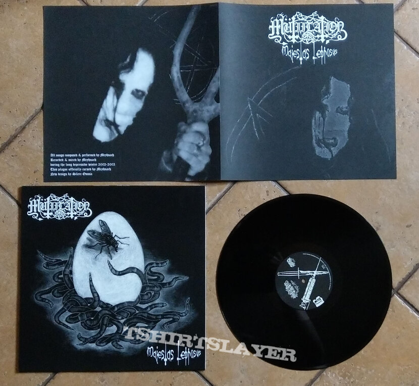 Mütiilation MUTIILATION – Majestas Leprosus (Black Vinyl) Ltd. 250 copies