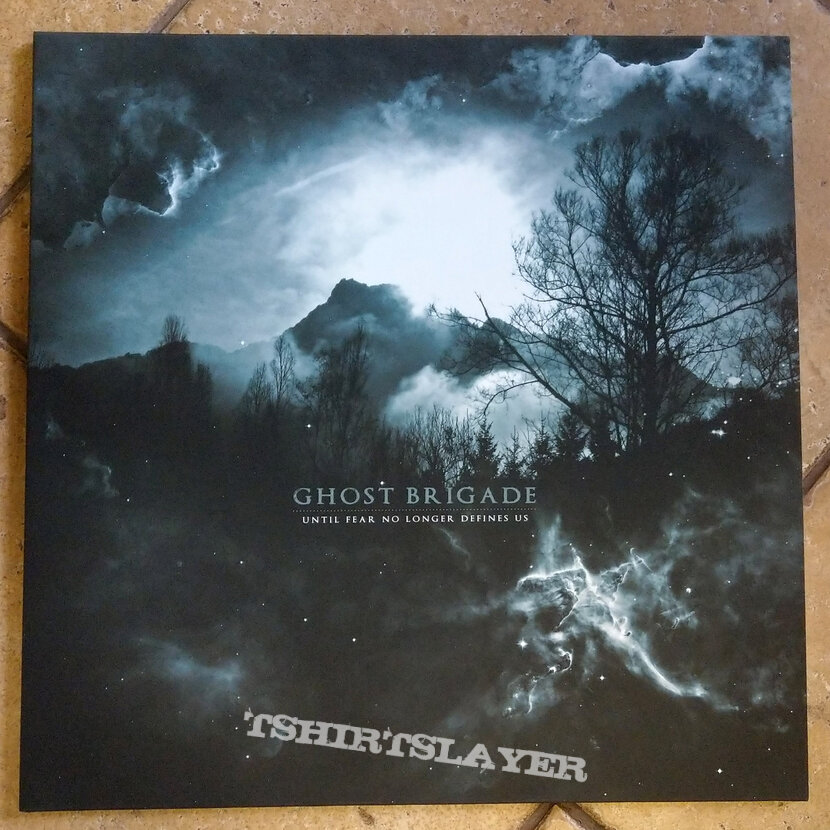 GHOST BRIGADE ‎– Until Fear No Longer Defines Us (Crystal clear, Blue &amp; white marbled vinyl) Ltd. 300 copies