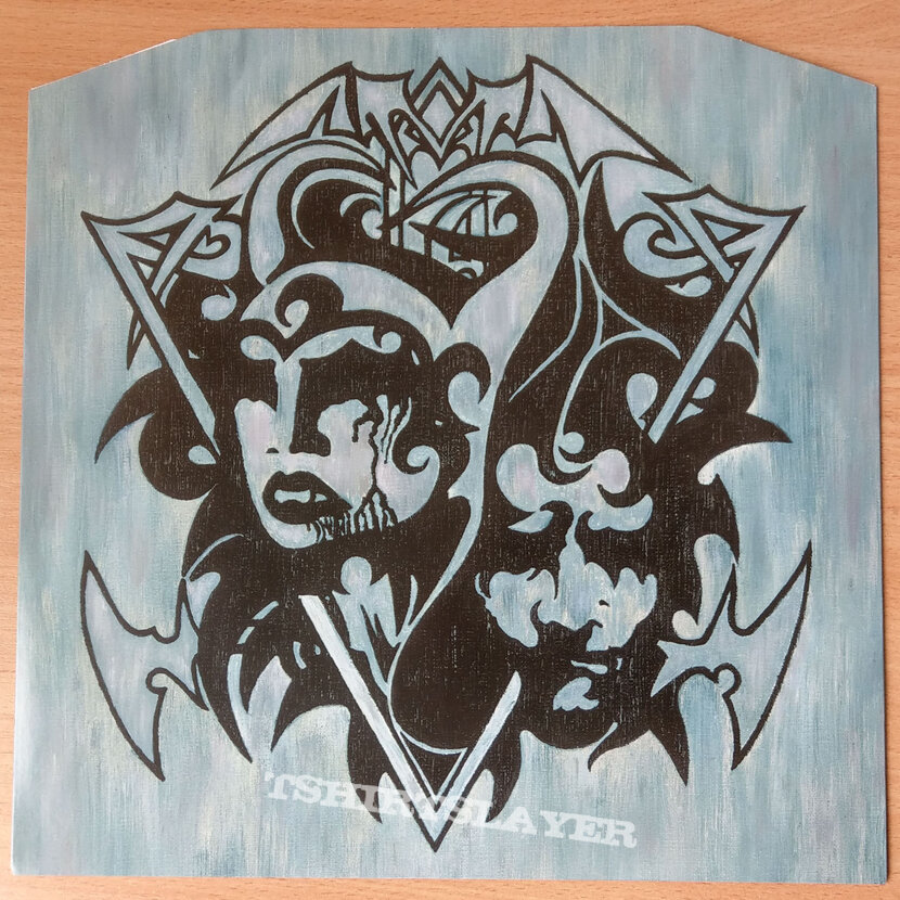 NOKTURNAL MORTUM – Return Of The Vampire Lord / Marble Moon (Double Silver Vinyl) 1st press 250 Copies NOKTURNAL MORTUM – Return Of The Vampire Lord / Marble Moon (Double Silver Vinyl) 1st press 250 Copies