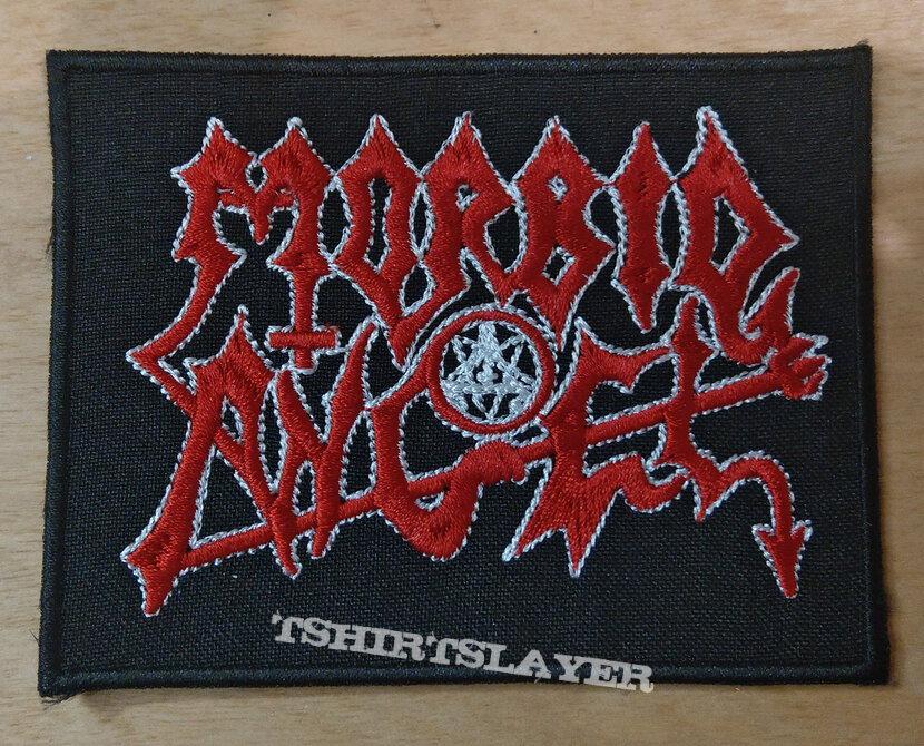 MORBID ANGEL - Logo 100X75 mm (embroidered)