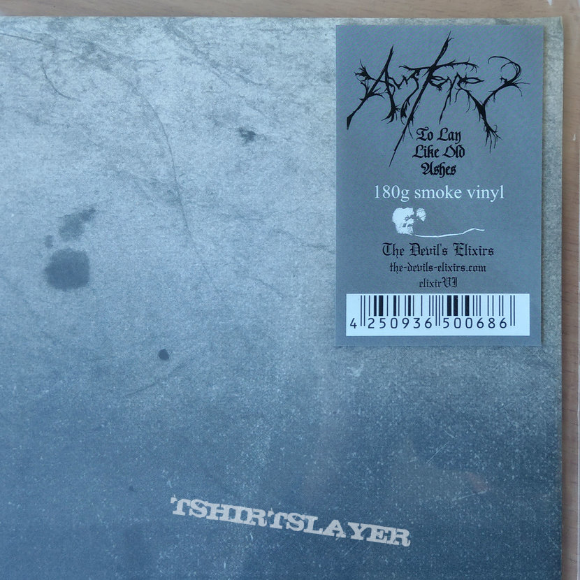 AUSTERE - To Lay Like Old Ashes (180g Smoke Vinyl) Miss print Version