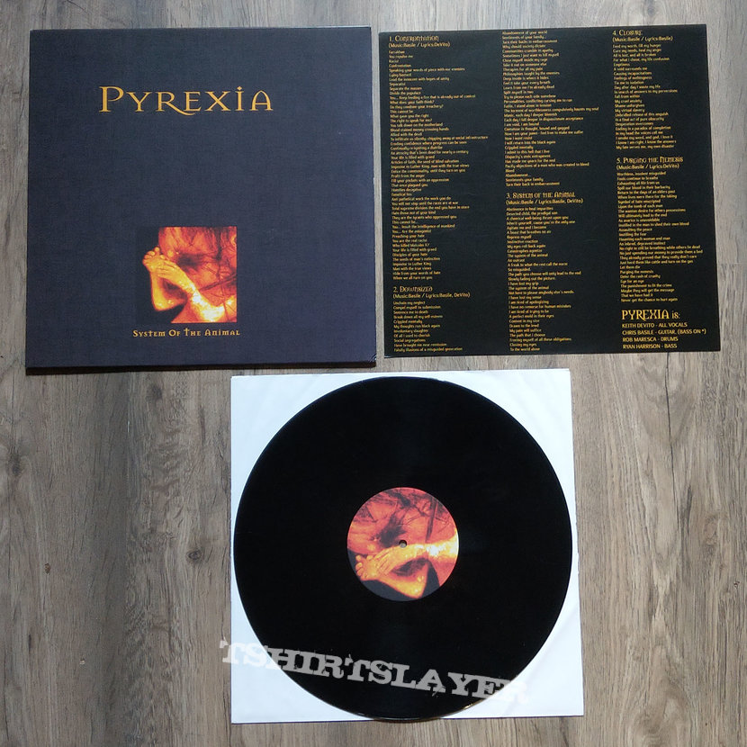 PYREXIA ‎– System Of The Animal (Black Vinyl)