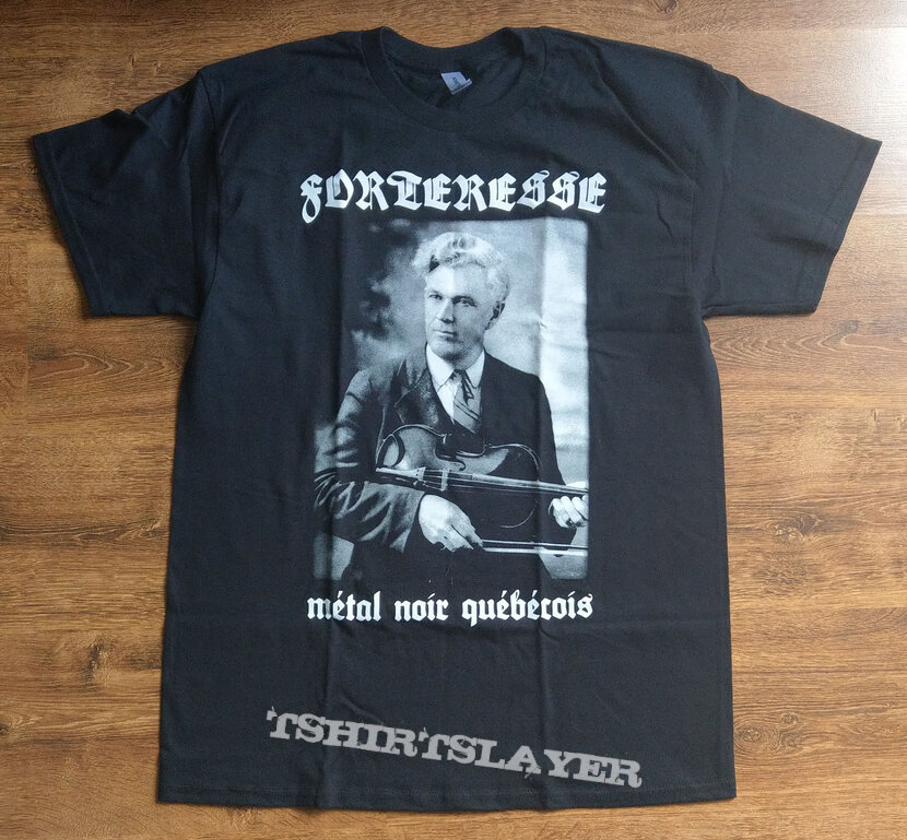 FORTERESSE - Metal Noir Quebecois (T-Shirt)