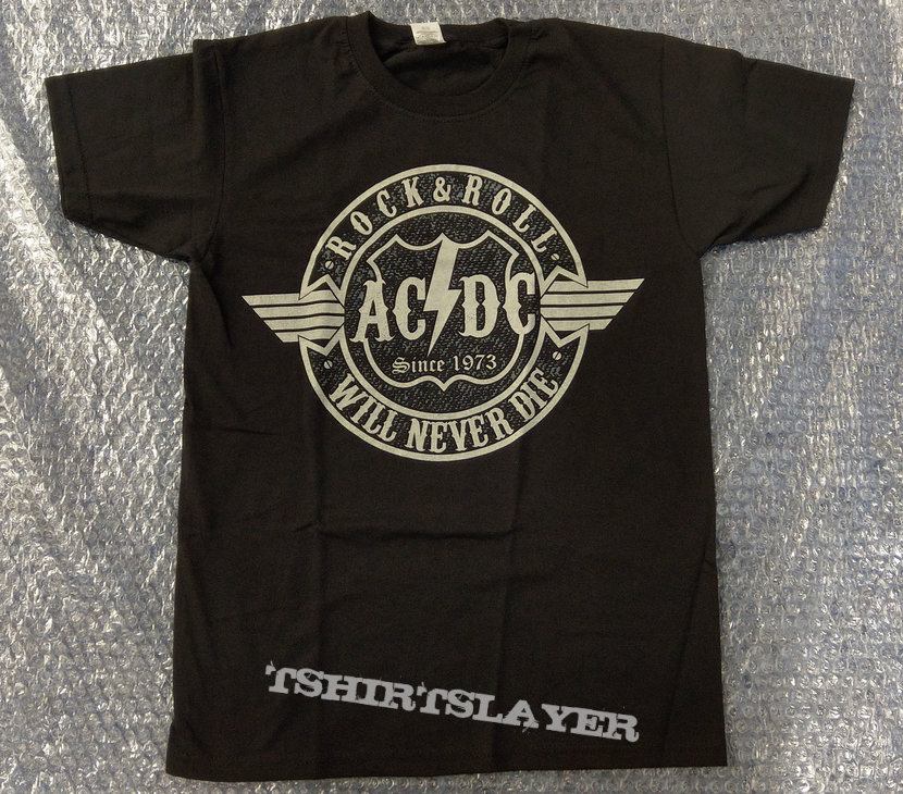 AC-DC Rock Band T-ShirtRock Roll TeeGift Music LoversArt Tee TshirtCotton T-Shirt Unisex T-Shirt