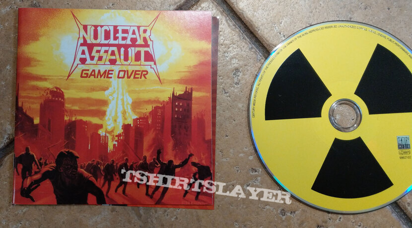 NUCLEAR ASSAULT ‎– Game Over / The Plague (CD)