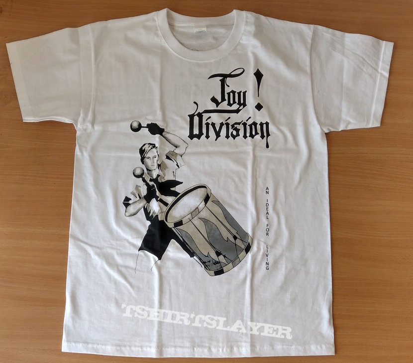 JOY DIVISION - An Ideal For Living (White T-Shirt) | TShirtSlayer and BattleJacket Gallery