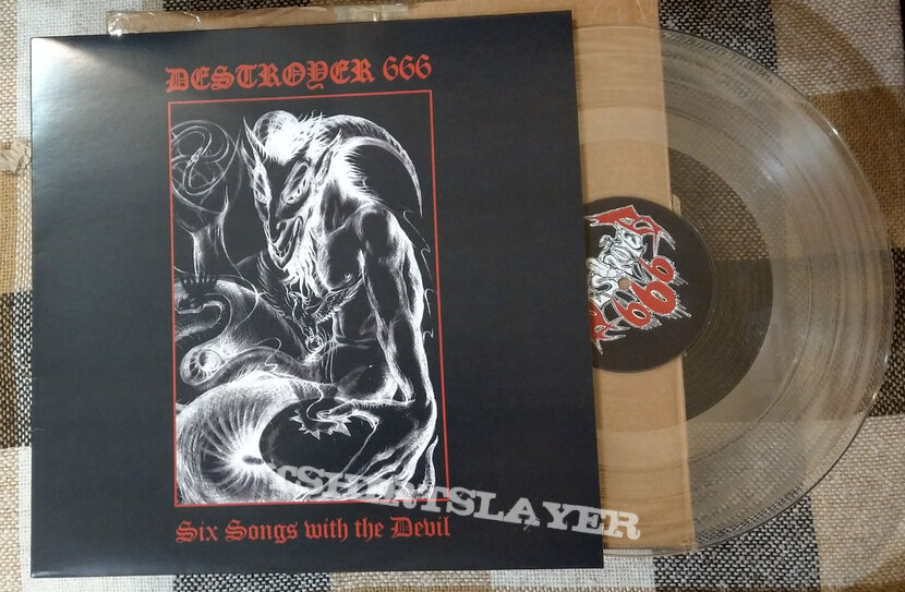 Deströyer 666 DESTRÖYER 666 ‎– Six Songs With The Devil (Glass Transparent Vinyl) Ltd. 350