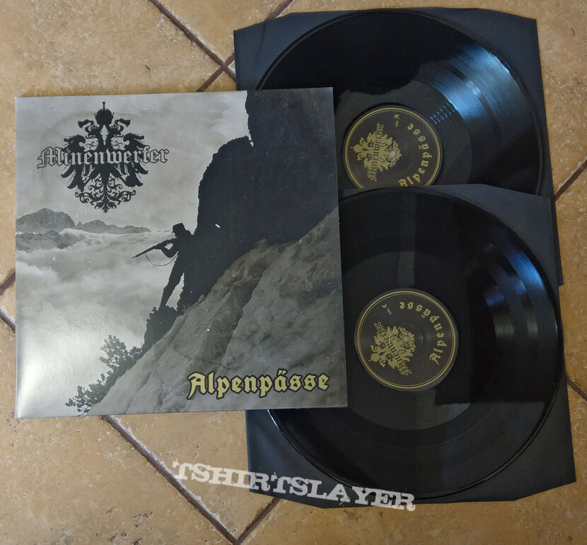 MINENWERFER ‎– Alpenpasse (Double Black Vinyl) Ltd. 397 copies