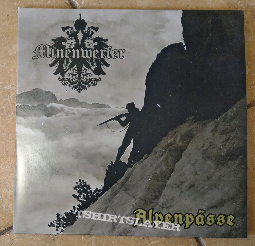 MINENWERFER ‎– Alpenpasse (Double Black Vinyl) Ltd. 397 copies