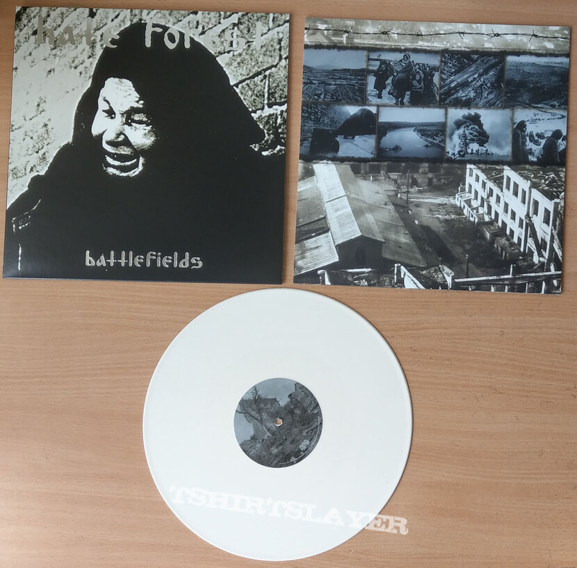 HATE FOREST – Battlefields (Bone Vinyl) Ltd. edition 300 copies