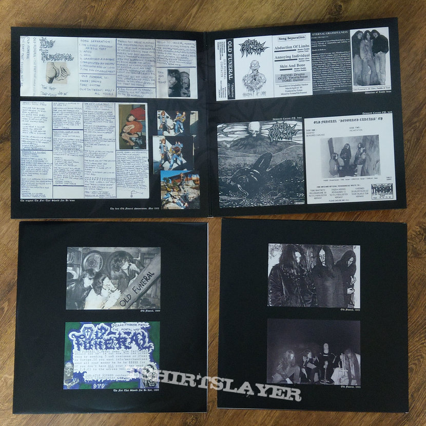 OLD FUNERAL ‎– Our Condolences 1988-1992 (180g Double Black Vinyl) 