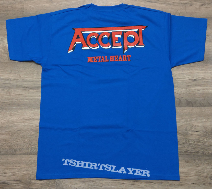 Accept Metal Heart Tee 2XL