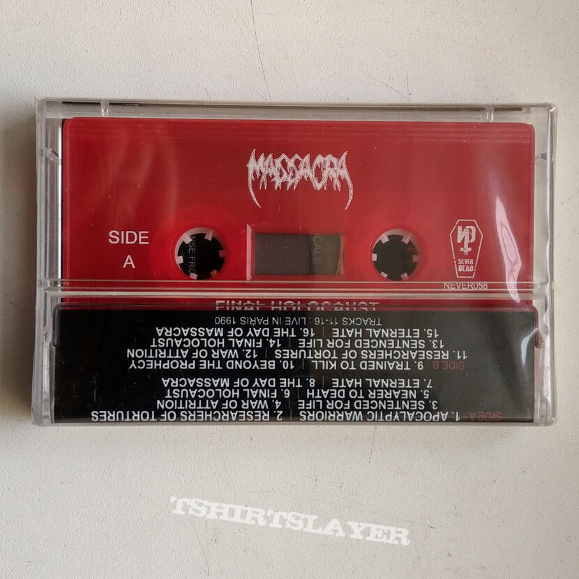 MASSACRA - Final Holocaust (Red MC Tape) Ltd. to 50 copies