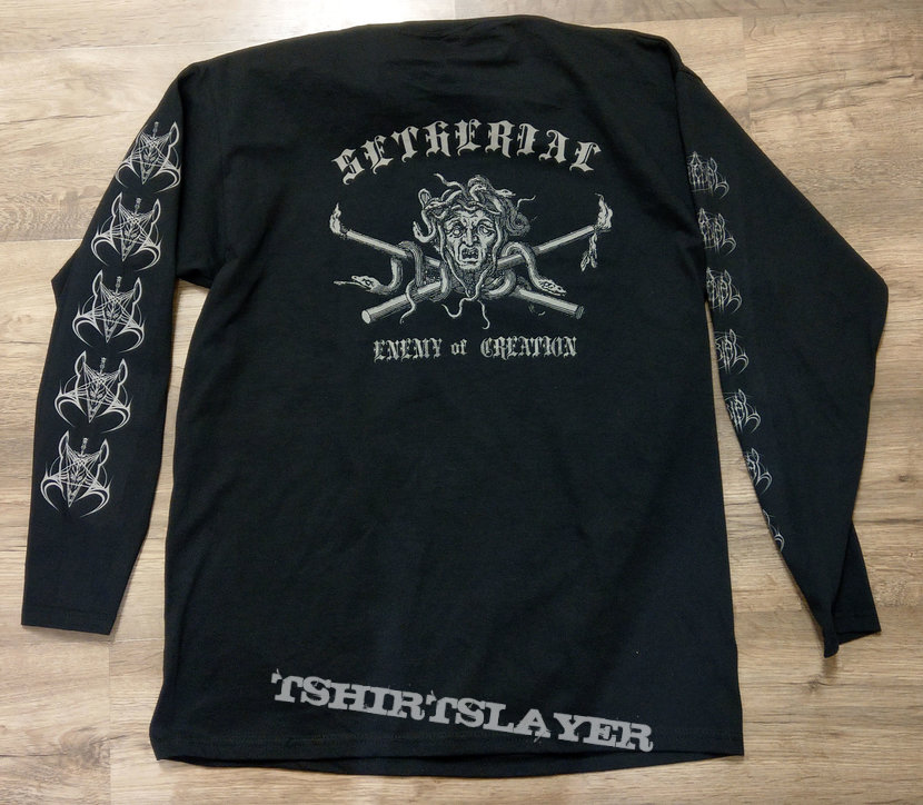 SETHERIAL - Enemy Of Creation (Longsleeve T-Shirt)