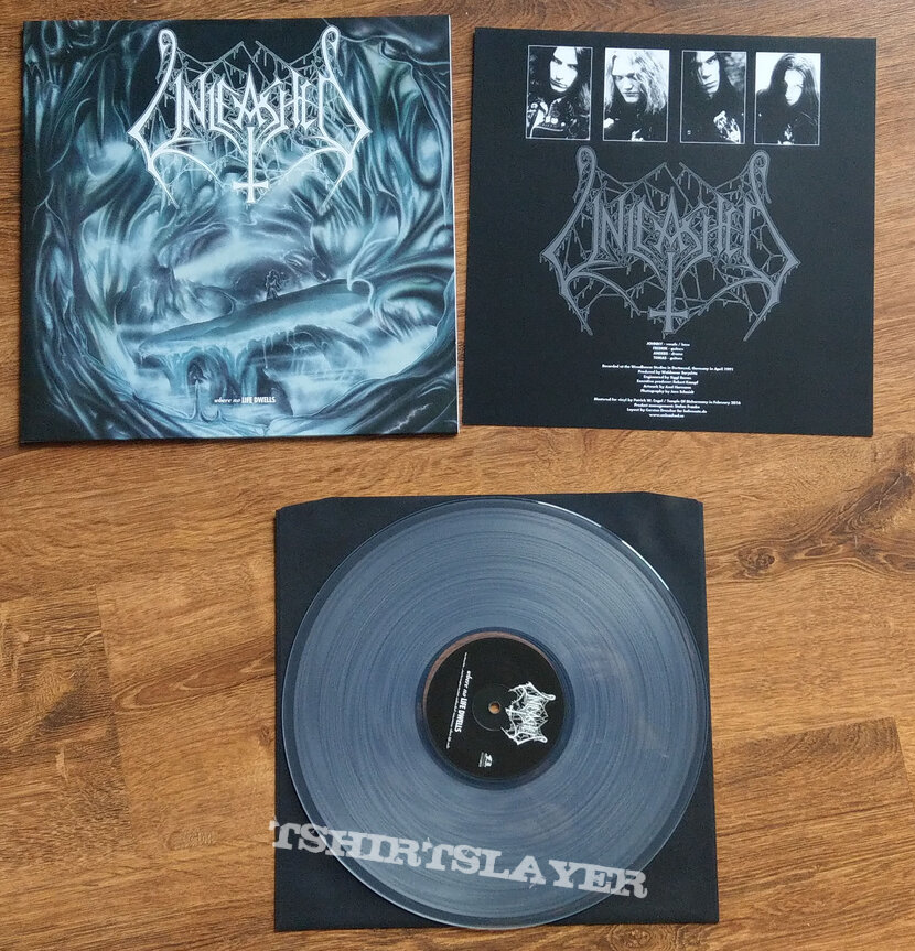 UNLEASHED – Where No Life Dwells (Clear Vinyl) Ltd. 900