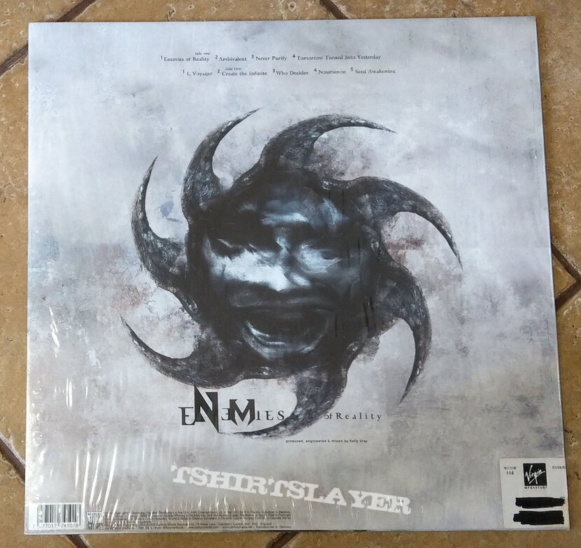 NEVERMORE ‎– Enemies Of Reality (Black Vinyl)