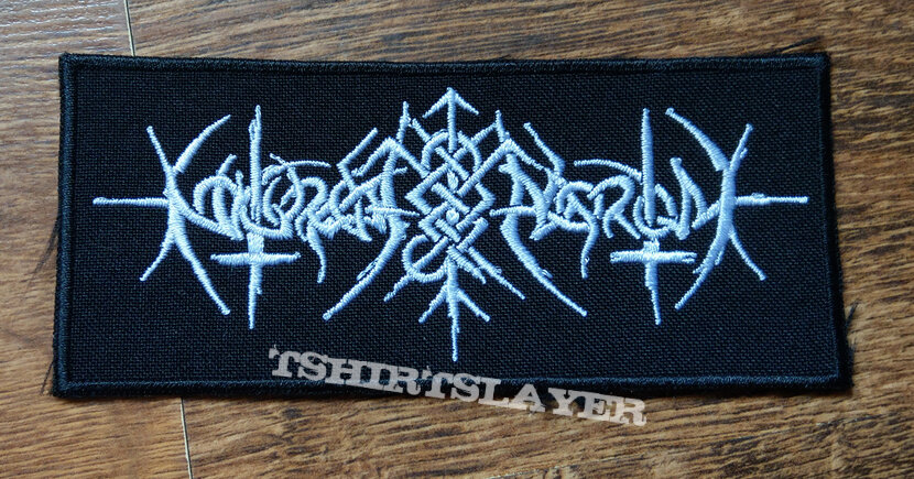 NOKTURNAL MORTUM - Lunar Logo 120x50 (embroidered) 