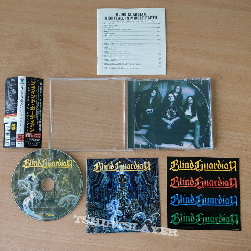 BLIND GUARDIAN - Nightfall In Middle-Earth (1st press Japan CD)